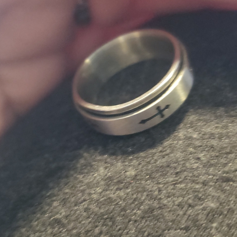 Silver spin ring - Picture 2 of 2